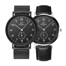 New Design Boy Fashion Hand Watch Low MOQ Custom Logo Stainless Steel Bezel Japan Movt Quartz Watch